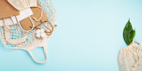 International Plastic Bag Free Day Concept. Sustainable and Ecology Lifestyle.