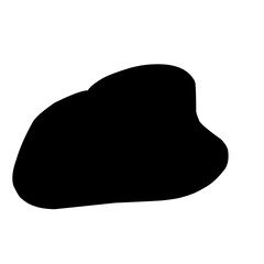 abstract blob shape
