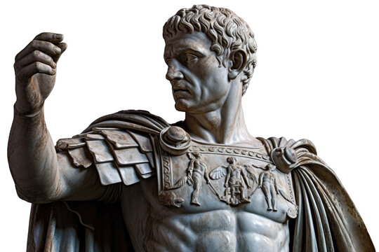 Illustrator of Julius Caesar Statue. Gaius Julius Caesar was a Roman general and statesman.