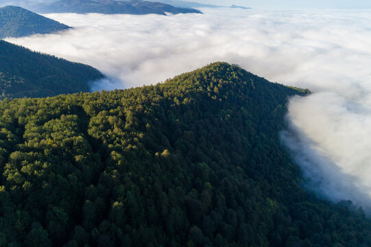 Above the Clouds in Talesh Mountain Range, Gilan, Iran