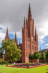 Fototapeta premium Marktkirche in Wiesbaden, Germany