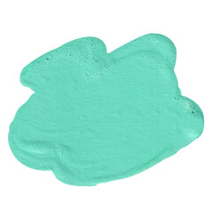 Acrylic brush strokes