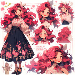 Anime Character Sheet