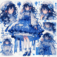 Anime Character Sheet