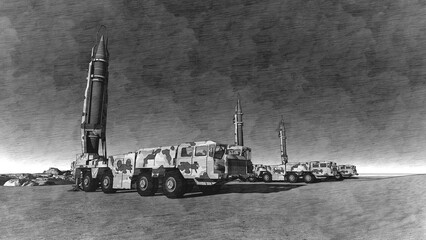 Fighting vehicles with missiles