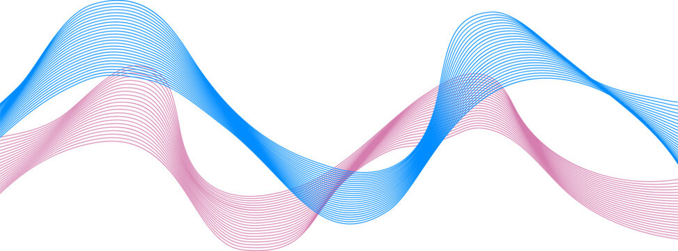 Vector energy waves vector background
