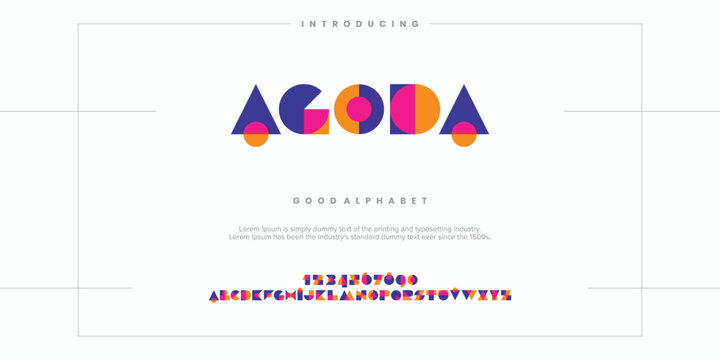 Modern minimal abstract alphabet fonts. Typography technology, electronic, movie, digital, music, future, logo creative font. vector illustration