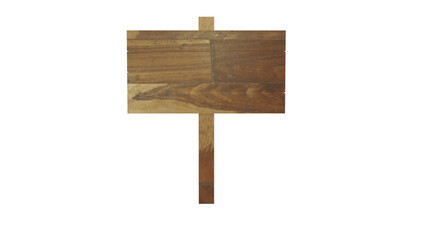 wooden sign board