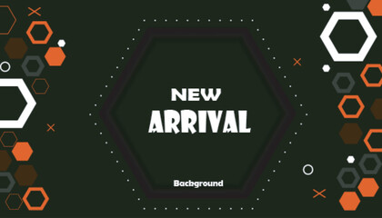 background with hexagons