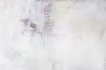 木の板に白い絵の具を塗る