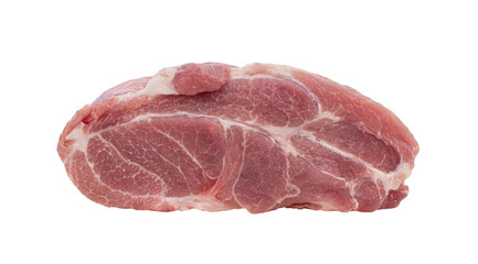 Raw pork on transparent png