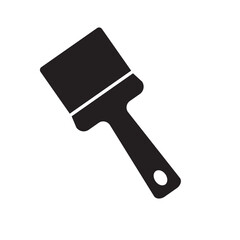 Paint brush icon . Paint brush logo . Vector illustration image