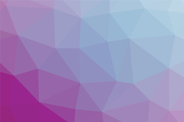 Multicolor polygon pattern. Low poly design
