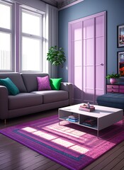 modern living room interior