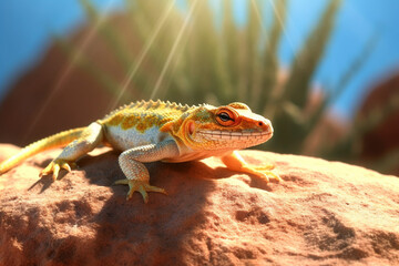 Resilience Amidst the Sands: A Closer Look at the Desert Ecosystem. Generative Ai