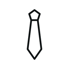 tie sign symbol vector glyph icon