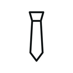 tie sign symbol vector glyph icon