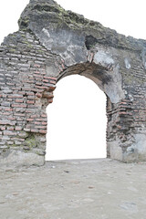 ruins of the castle gate