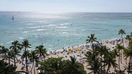 Hawaii Oahu Waikiki Beach 