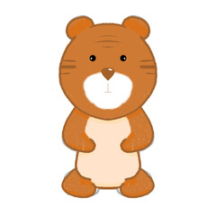 Fototapeta premium teddy bear cartoon