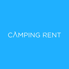camping rent business industry logo desgn