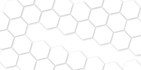 Hexagon pattern. Hexagon concept design abstract technology background. Modern simple style hexagonal graphic concept. Futuristic surface hexagon pattern with light rays.