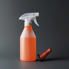 spray bottle, spray bottle spary quarantine, spray studio photography. AI generated bottle 