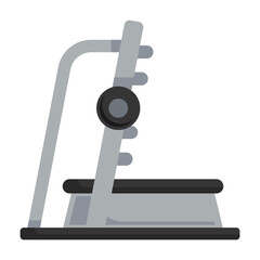 Smith Machine barbell rows concept vector color icon design, Fitness and Wellness symbol, Workout and Weightlifting sign, Personal training equipment stock illustration