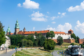 Naklejka na ściany i meble The Wawel Royal Castle in Krakow