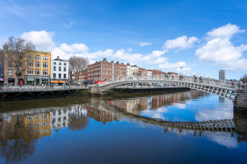 Fototapeta na wymiar Dublin, ireland.
