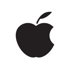 FRUIT icon silhouette design template vector