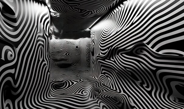  a black and white photo of a zebra's head.  generative ai