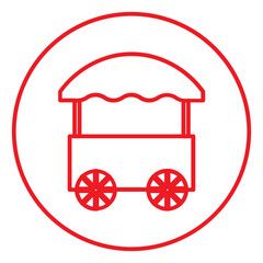 food cart icon