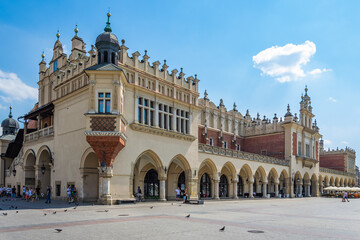 Obraz premium cloth halls in the Krakow market