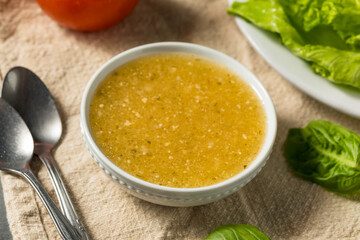 Organic Homemade Italian Salad Dressing