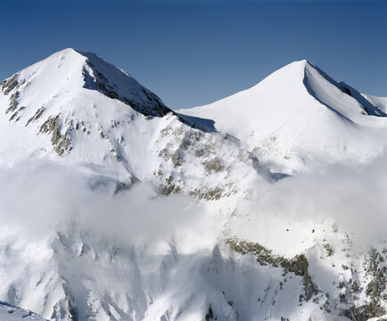 Peaks Kutelo and Vihren, Pirin mountain, Bulgaria, Balkans