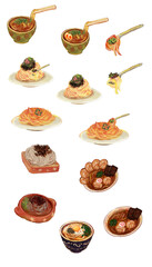 麺が好きな人に向けた素材