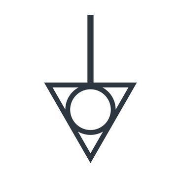 Isolated Equipotentiality Symbol.