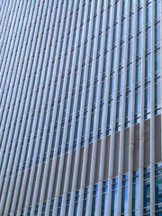 Obraz premium Office building texture white and blue
