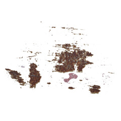 photograph of rust that forms on old and dirty metal