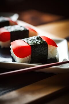 sushi and chopsticks HD 8K wallpaper Stock Photography Photo Image