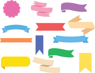 set of ribbons