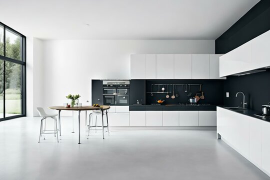 kitchen minimalist-style interior design