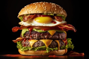 Delicious Gourmet Burger