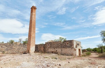 The unique ghost town of Mineral de Pozos, Guanajuato, was once a prosperous mining town before the mines got flooded