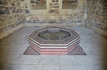 Rabati Castle, a medieval castle complex in Akhaltsikhe, Georgia, was largely reconstructed in...