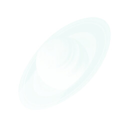 White planet from outer space