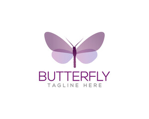 Creative and unique butterfly Logo Design, Abstract butterfly beautiful and colorful premium  vector illustration.