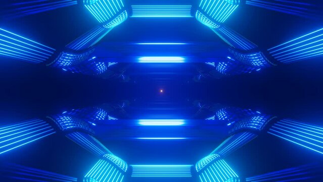 VJ loop of kaleidoscopic visuals with psychedelic trance vibes