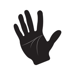 hand icon logo vector design template